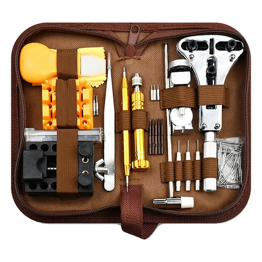 149pcs Watch Repair Tools Kit Opener Assembly Back Case Pressing Maintenance Maker Repair Parts Battery Replacement Accessory Tilila Express