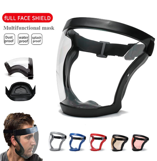 Masque de protection facial transparent avec filtres - Tilila Express